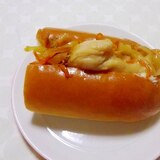 しっとり柔らか♪鶏とたっぷり野菜の照り焼きドッグ♪